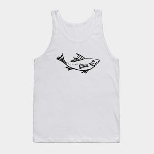 Family Shirt Series: The Henry Fish (Dark) Tank Top